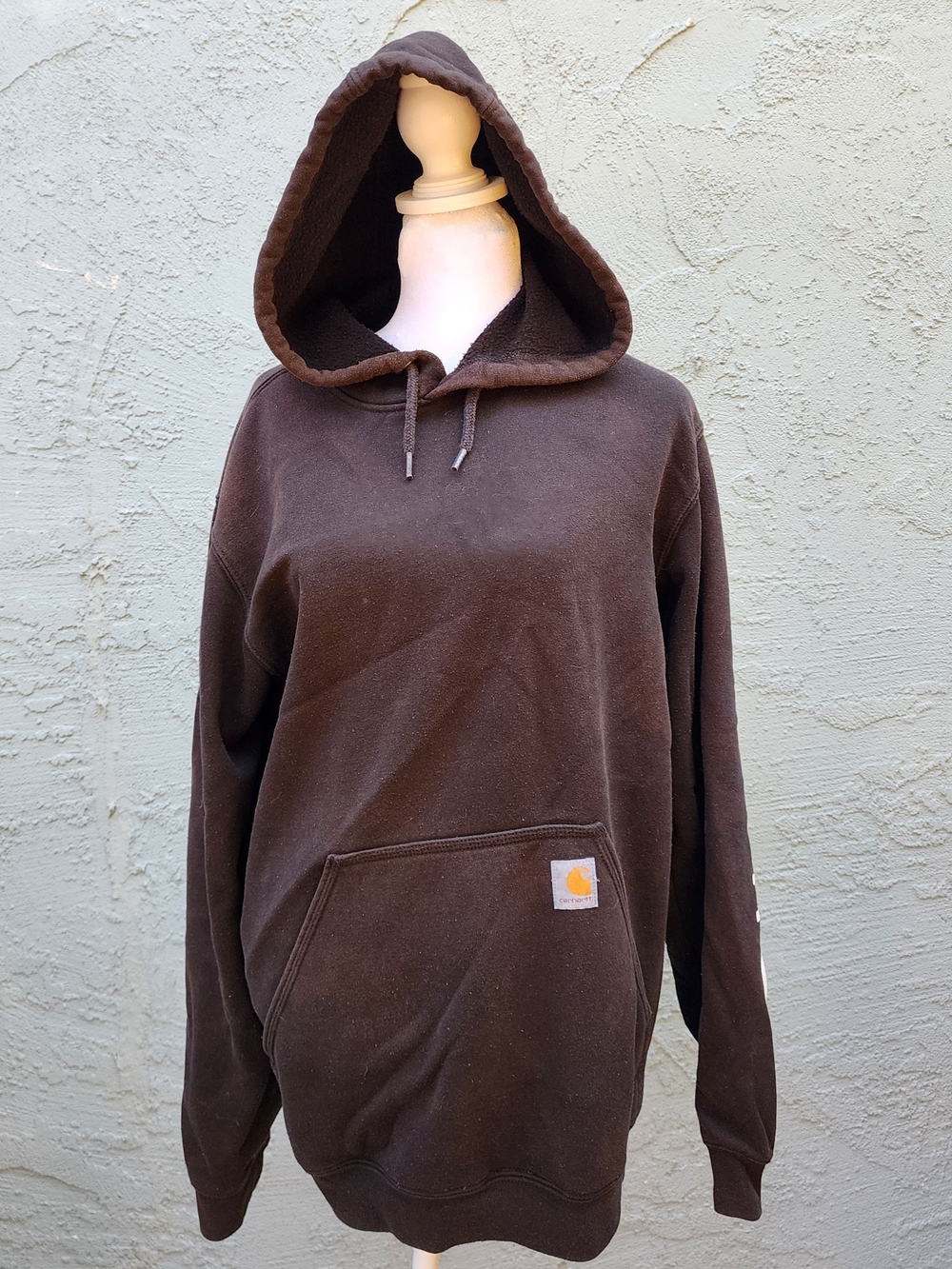 Carhartt Brown Pullover Hoodie Sweats [S]